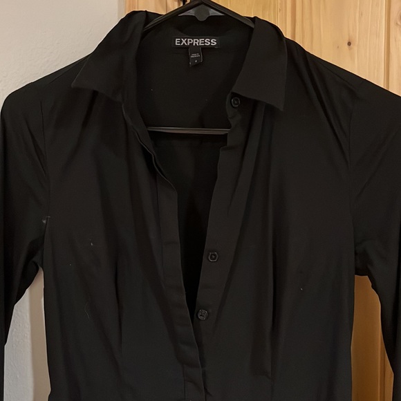 Express office dress, black, size 2 - Picture 4 of 4